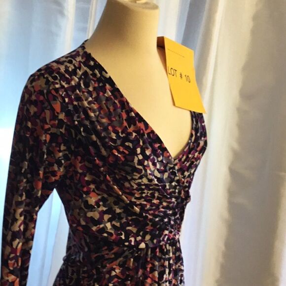 Long sleeved dress in large by DAISY FUENTES - Picture 4 of 8